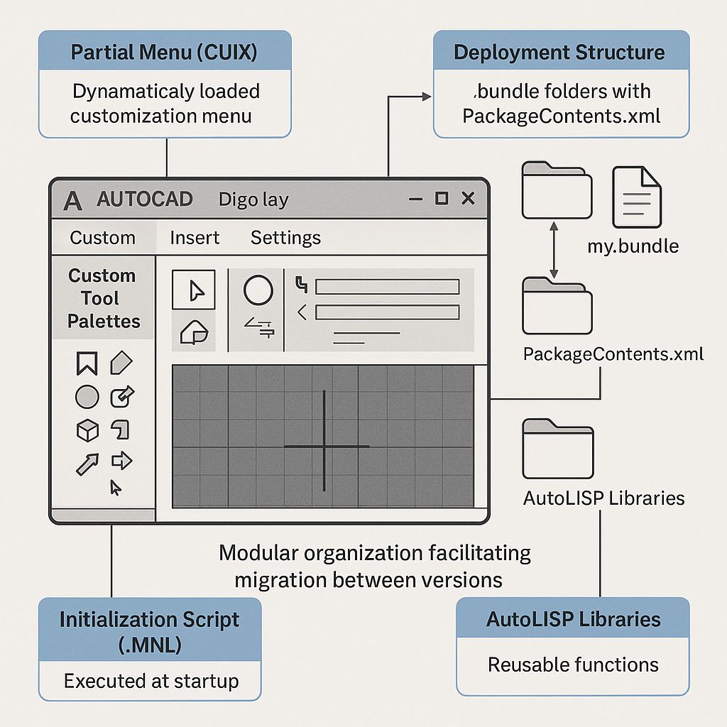 La personnalisation durable d’AutoCAD : pourquoi et comment structurer vos déploiements.