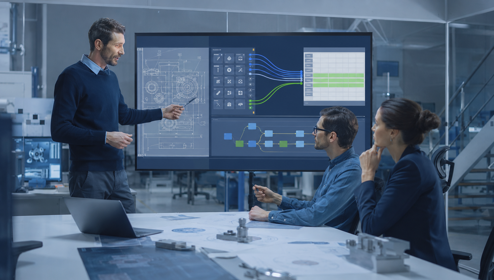 Conseil, accompagnement, développement et personnalisation autour d’AutoCAD et des workflows des bureaux d’études. Automatisation, AutoLISP, .NET, standards DWG, outils métier et intégration avec vos processus existants.