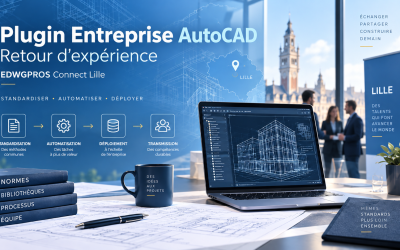 Plugin Entreprise AutoCAD : retour d’expérience d’EDWGPROS Connect Lille